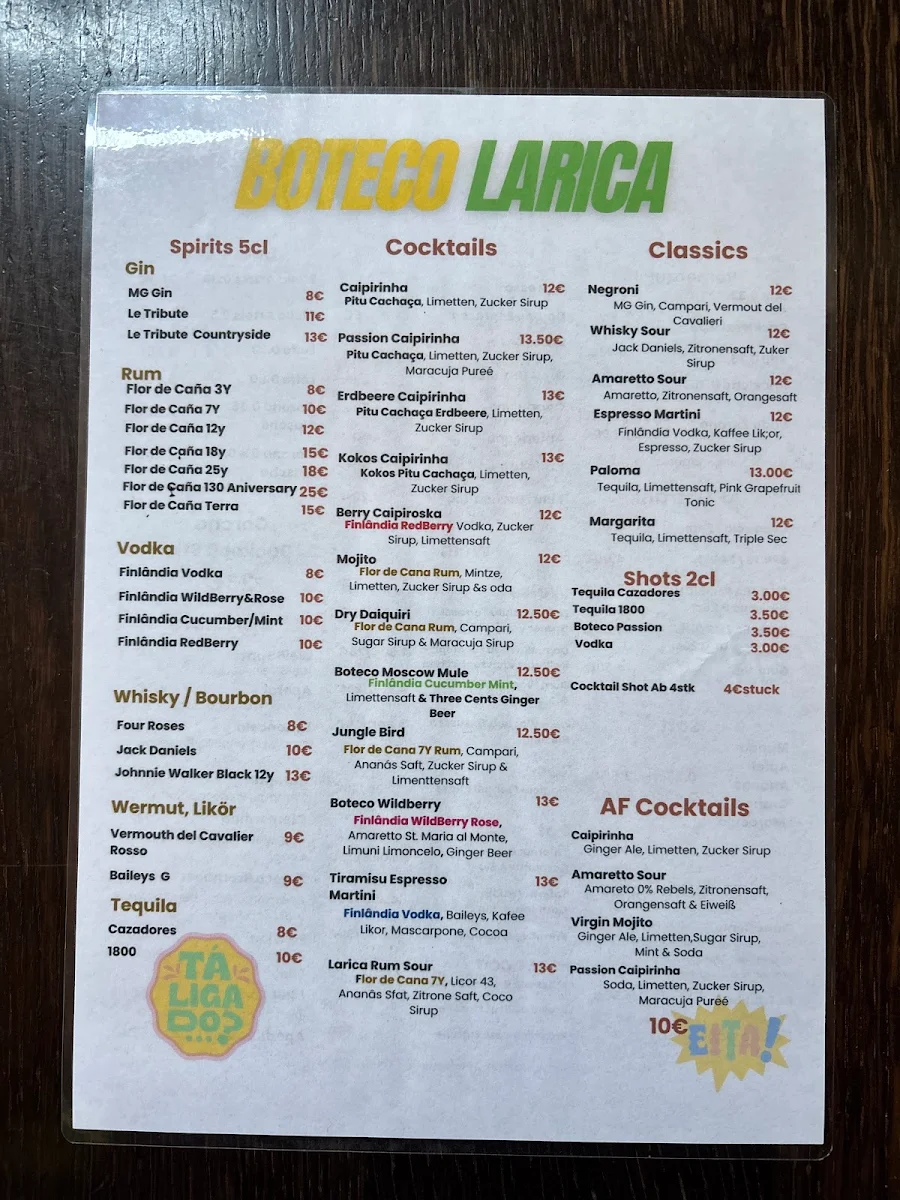 Speisekarte photo 2