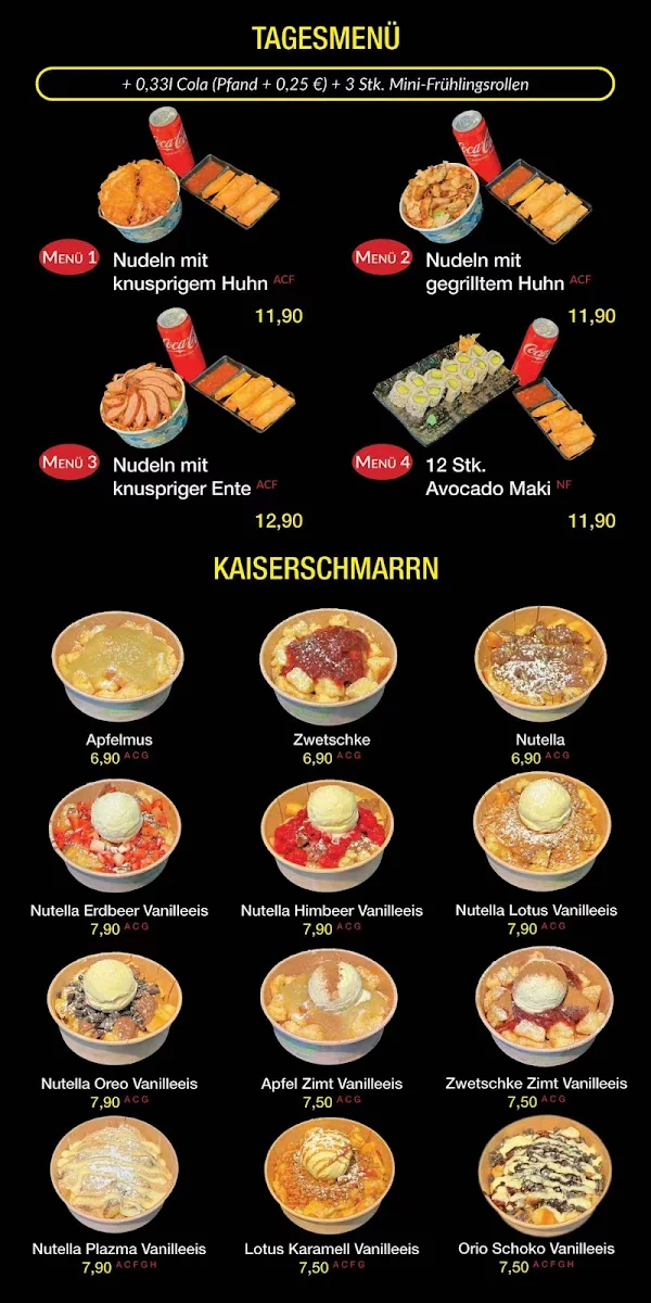 Speisekarte photo 1