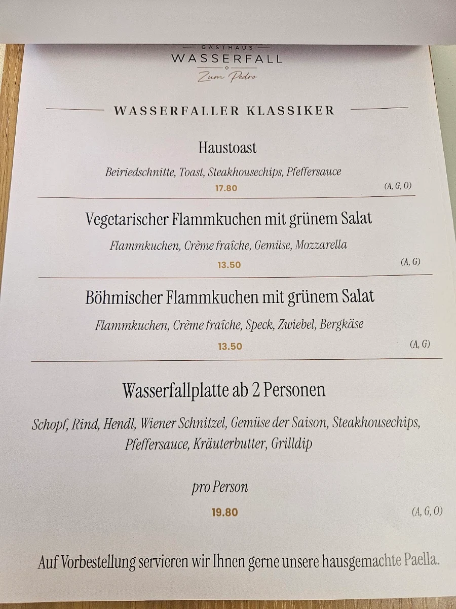 Speisekarte photo 3
