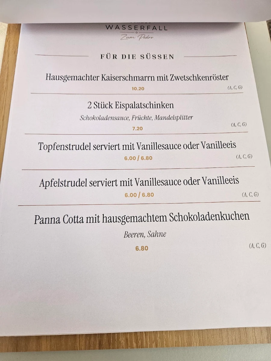 Speisekarte photo 4