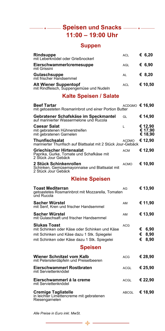 Speisekarte photo 3