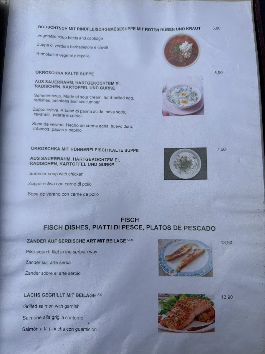 Speisekarte photo 5