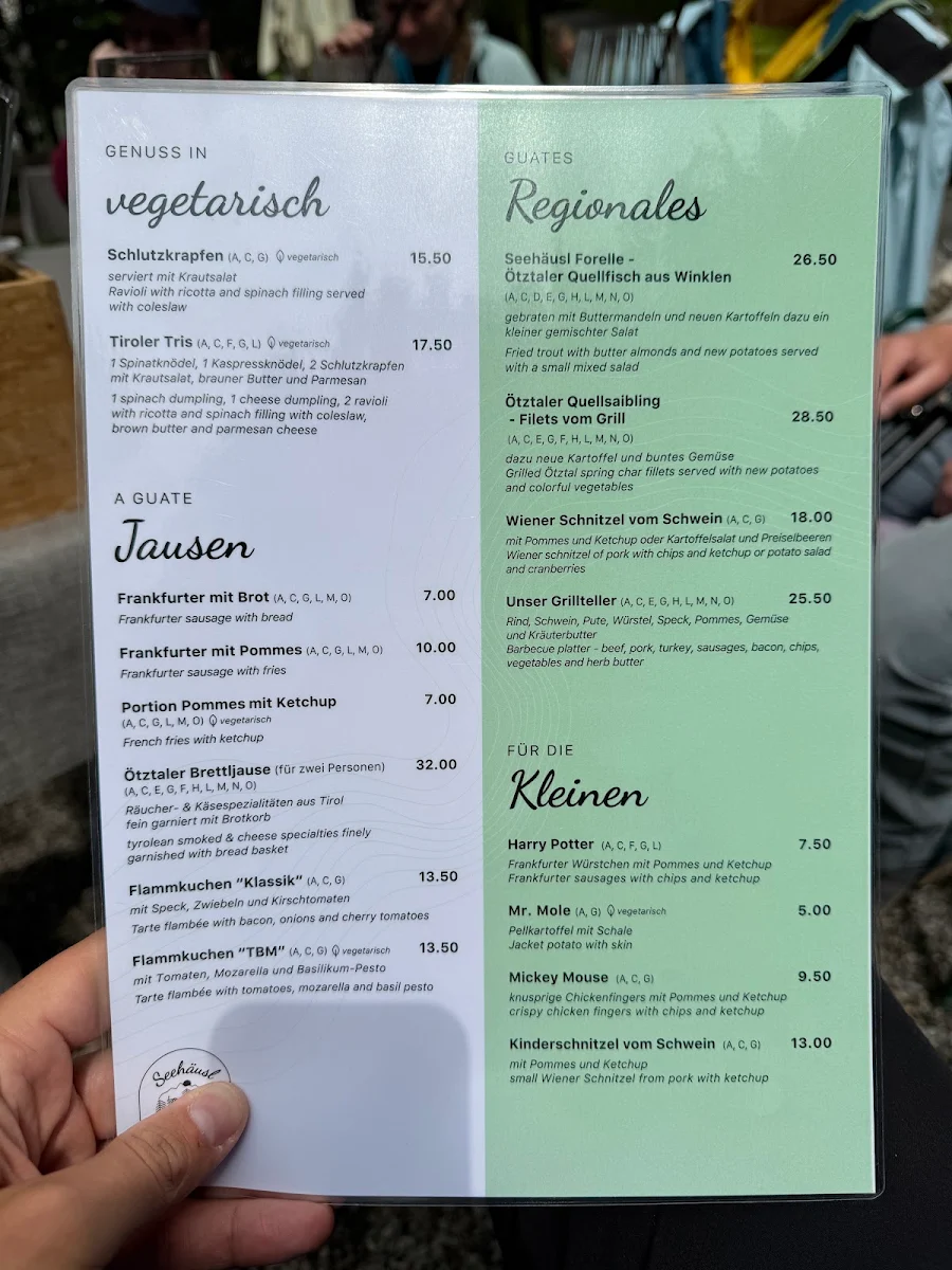 Speisekarte photo 3