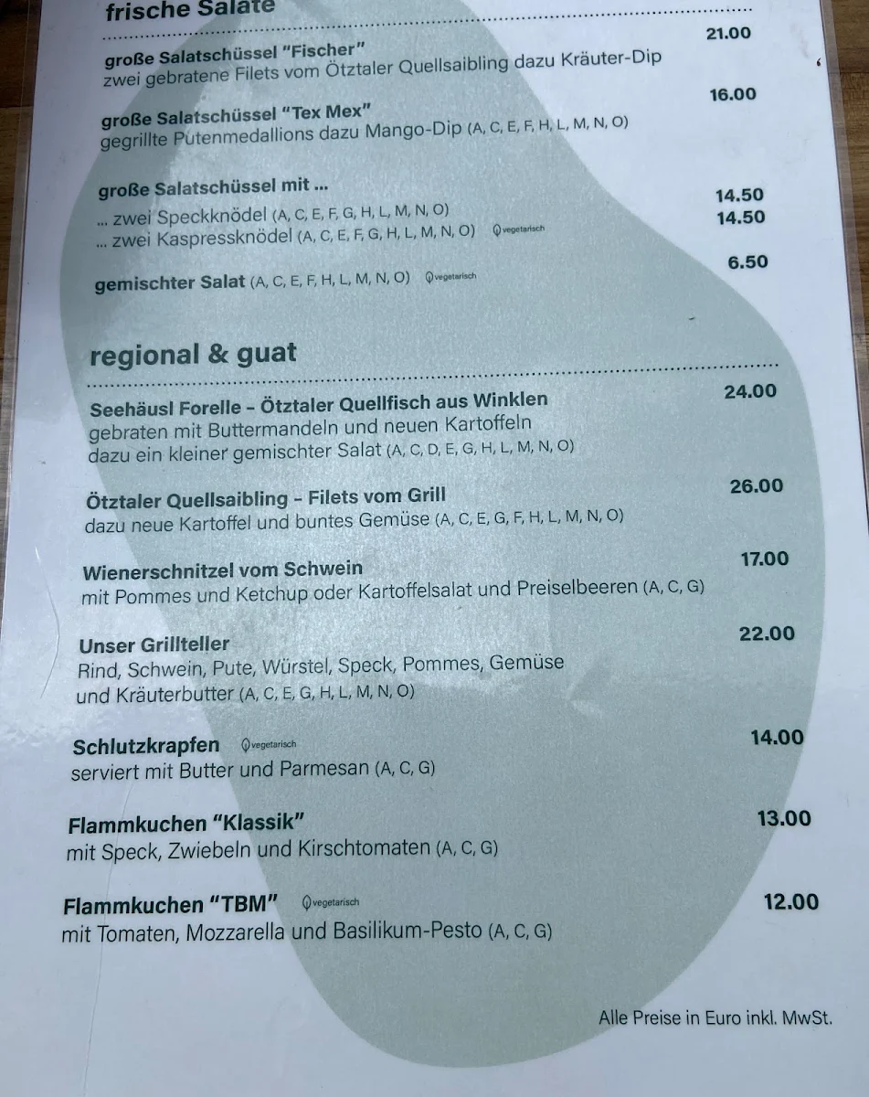 Speisekarte photo 4