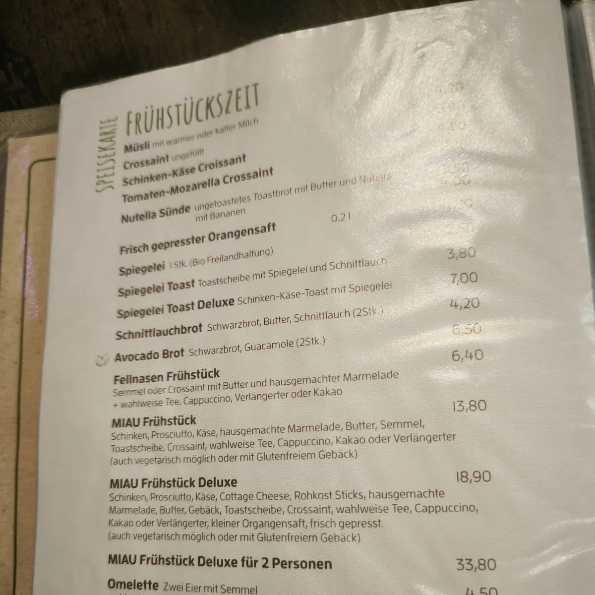 Speisekarte photo 6