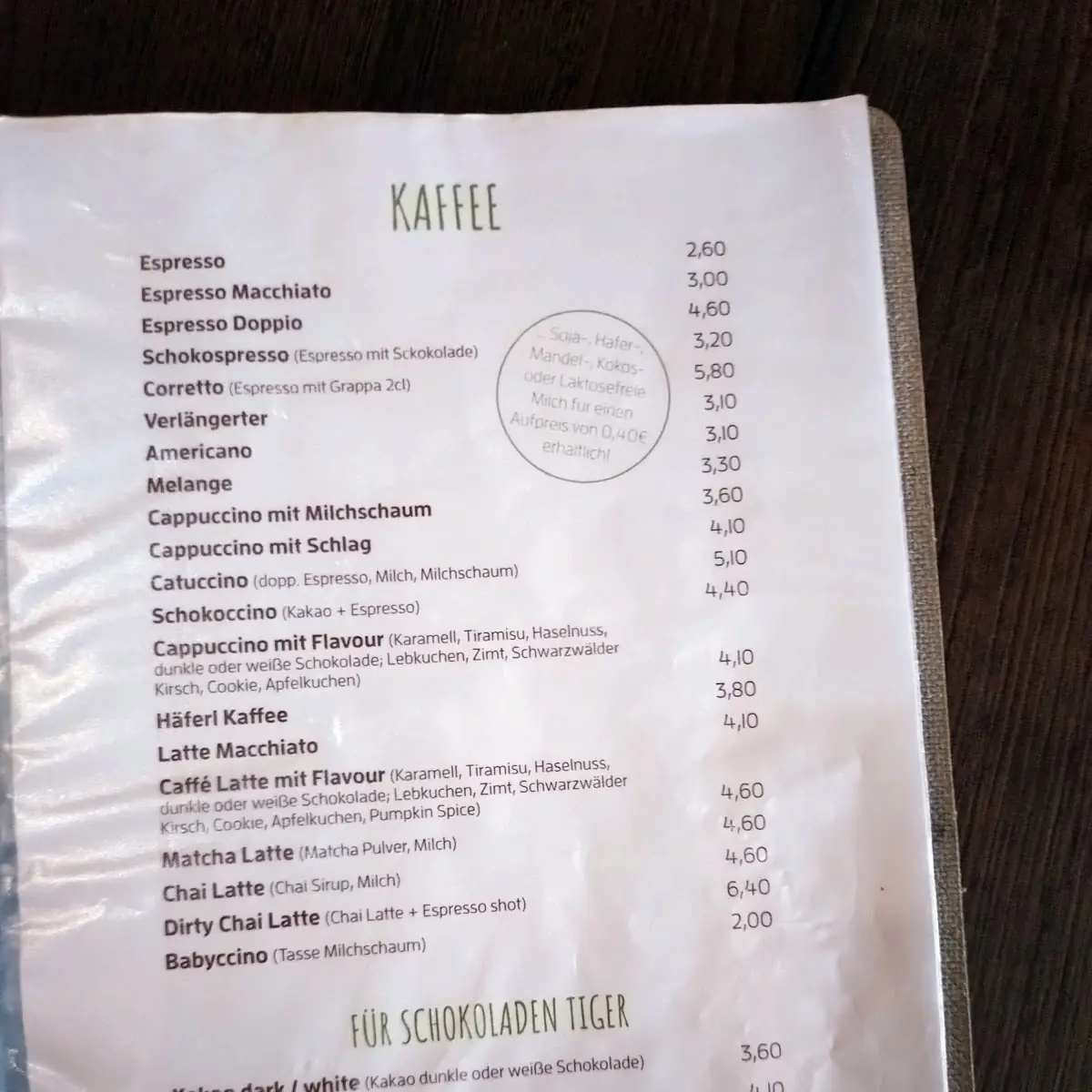 Speisekarte photo 7