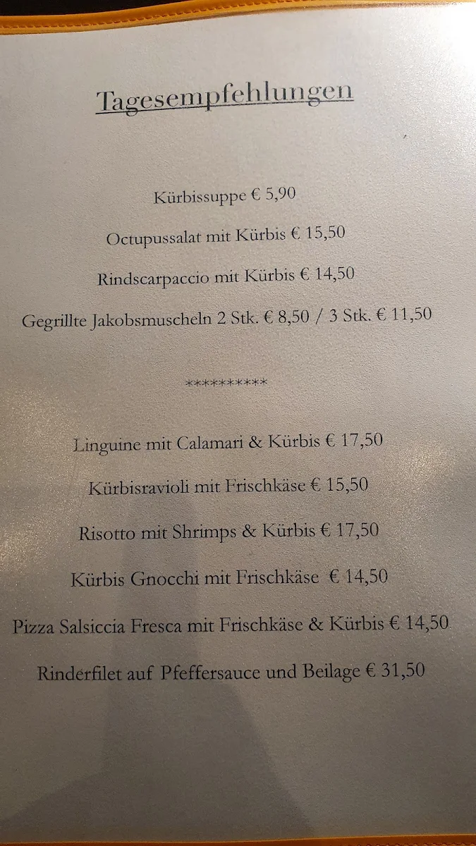 Speisekarte photo 1