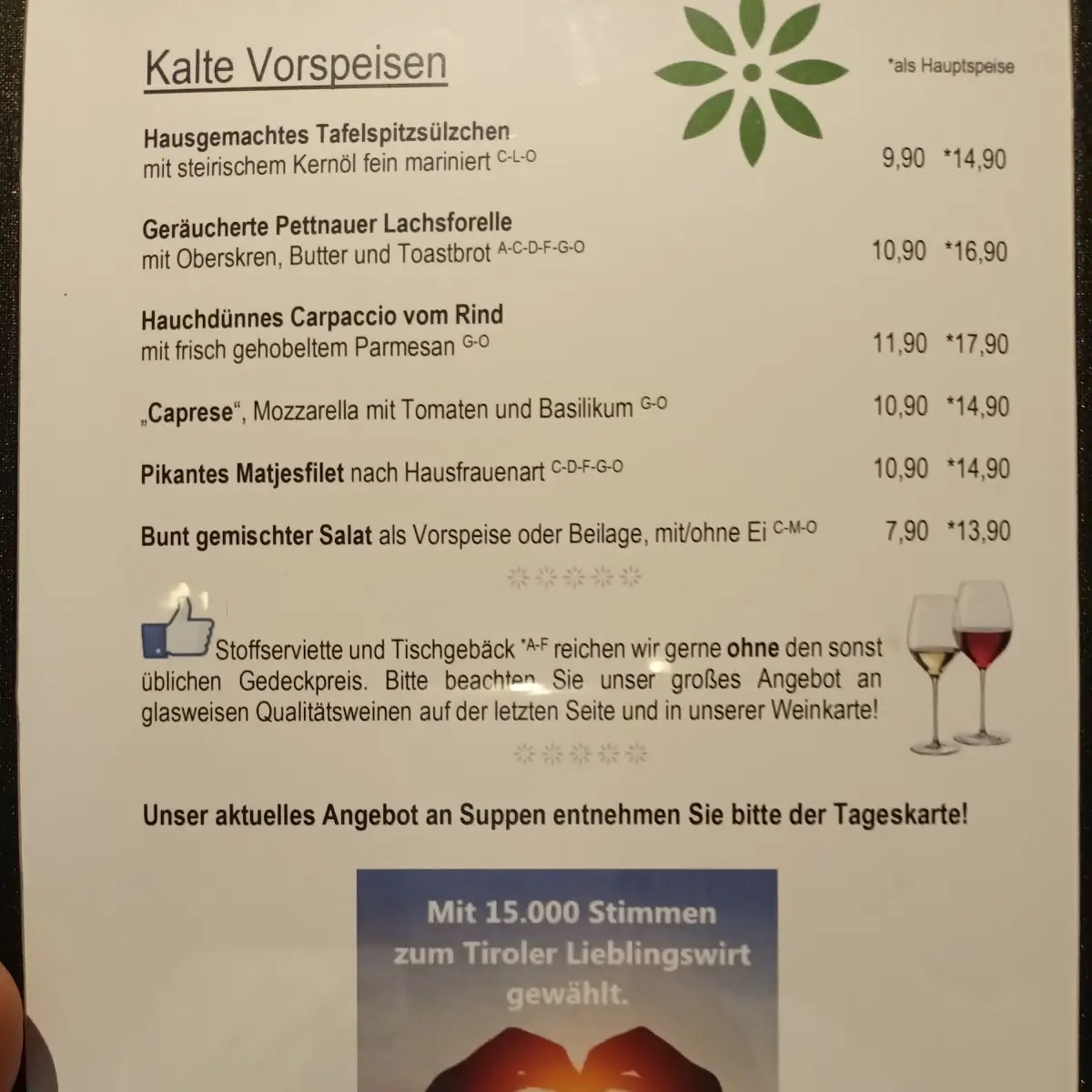 Speisekarte photo 8