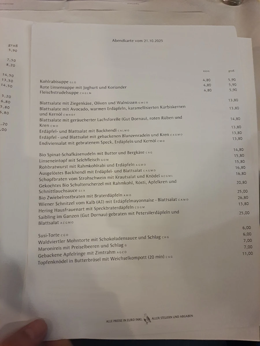 Speisekarte photo 7