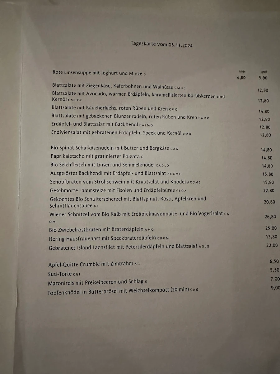 Speisekarte photo 9
