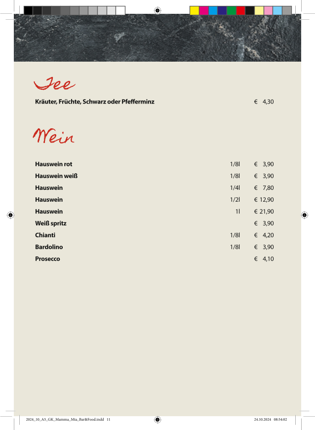 Speisekarte photo 10