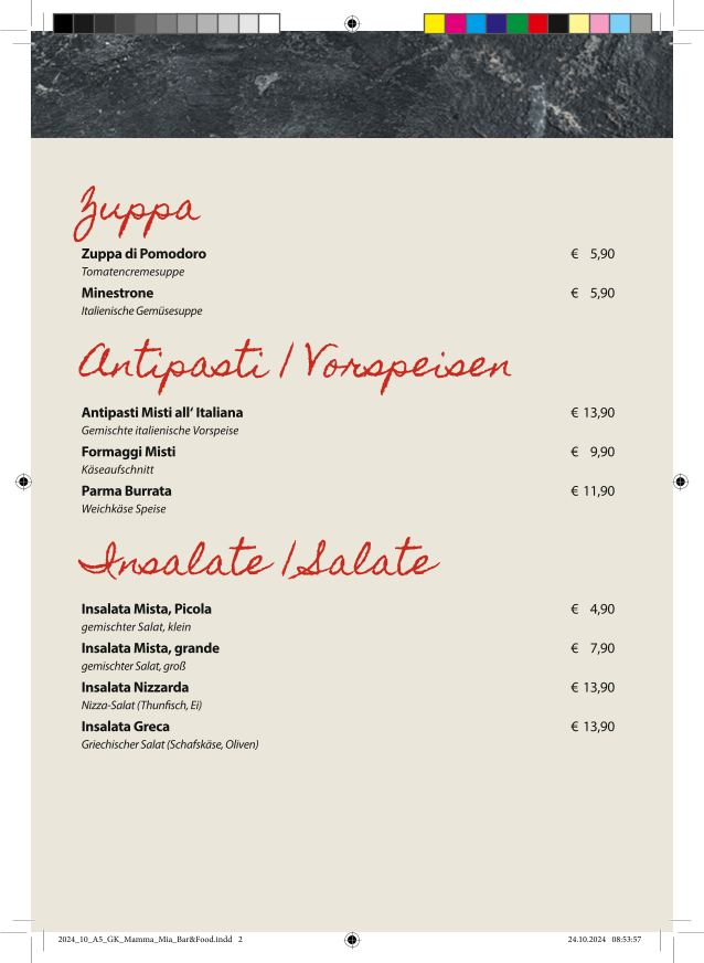 Speisekarte photo 6