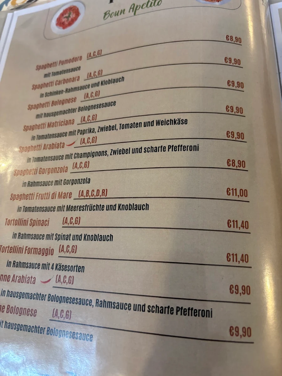 Speisekarte photo 9