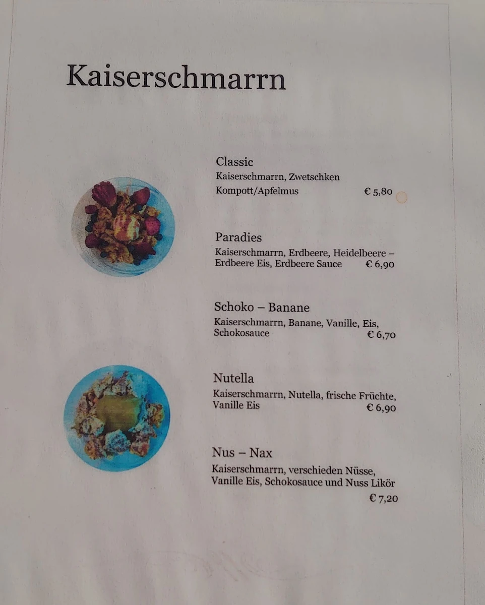 Speisekarte photo 2