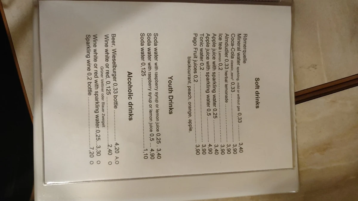 Speisekarte photo 8