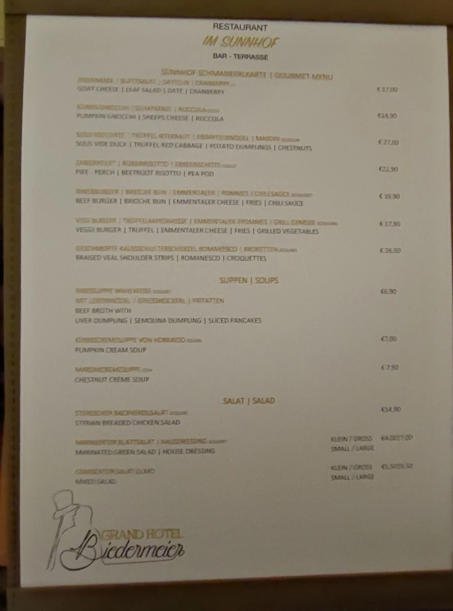 Speisekarte photo 6
