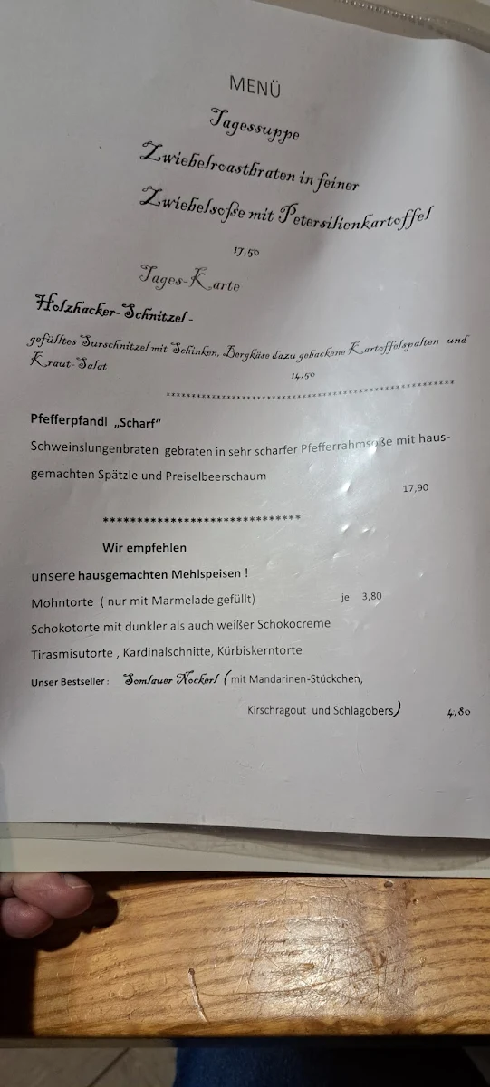 Speisekarte photo 1