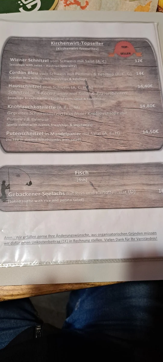 Speisekarte photo 3