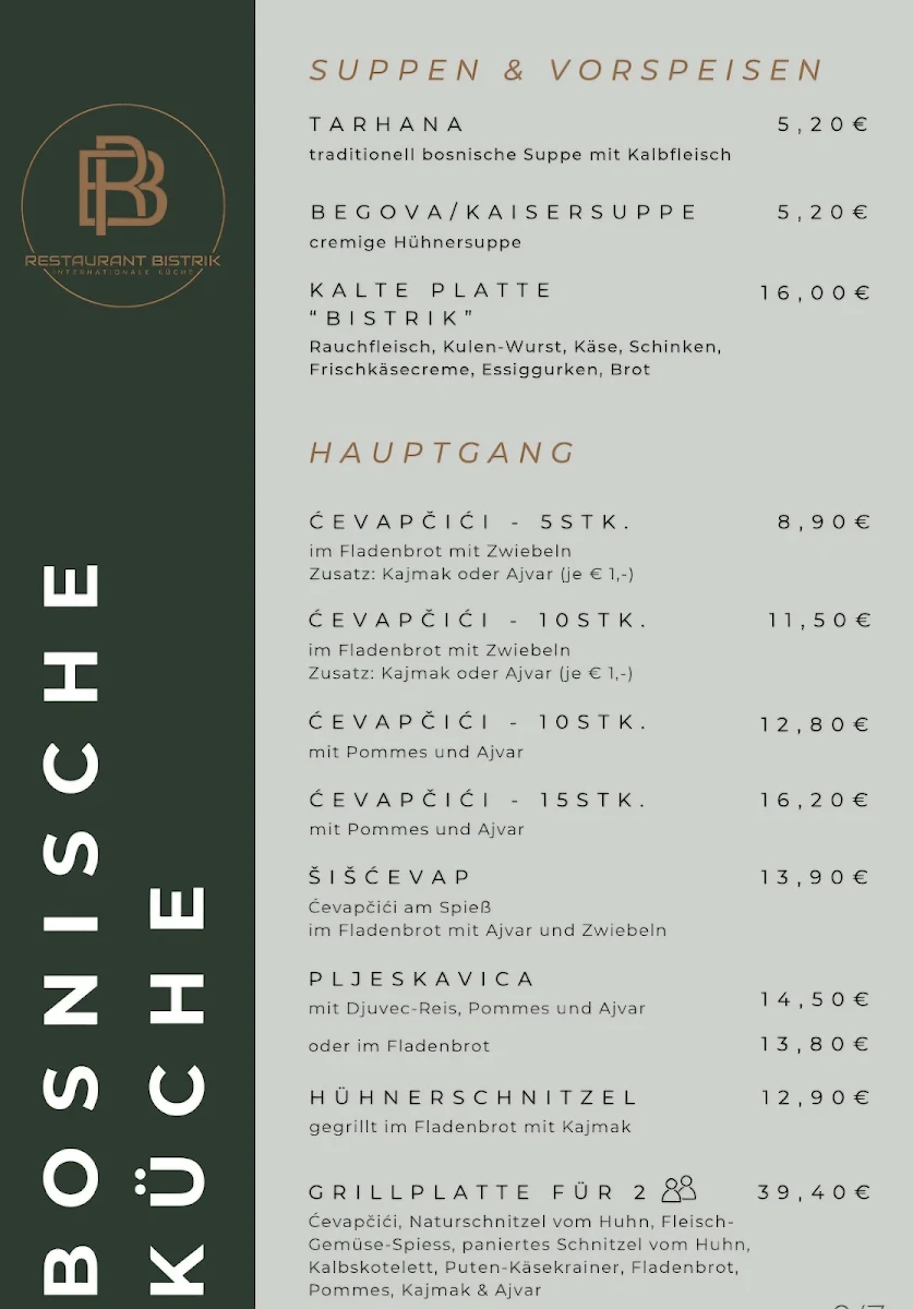 Speisekarte photo 3