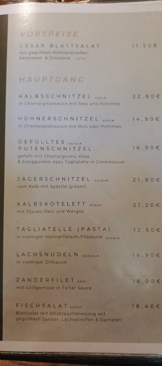 Speisekarte photo 9