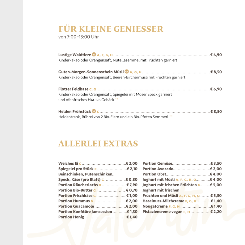 Speisekarte photo 3