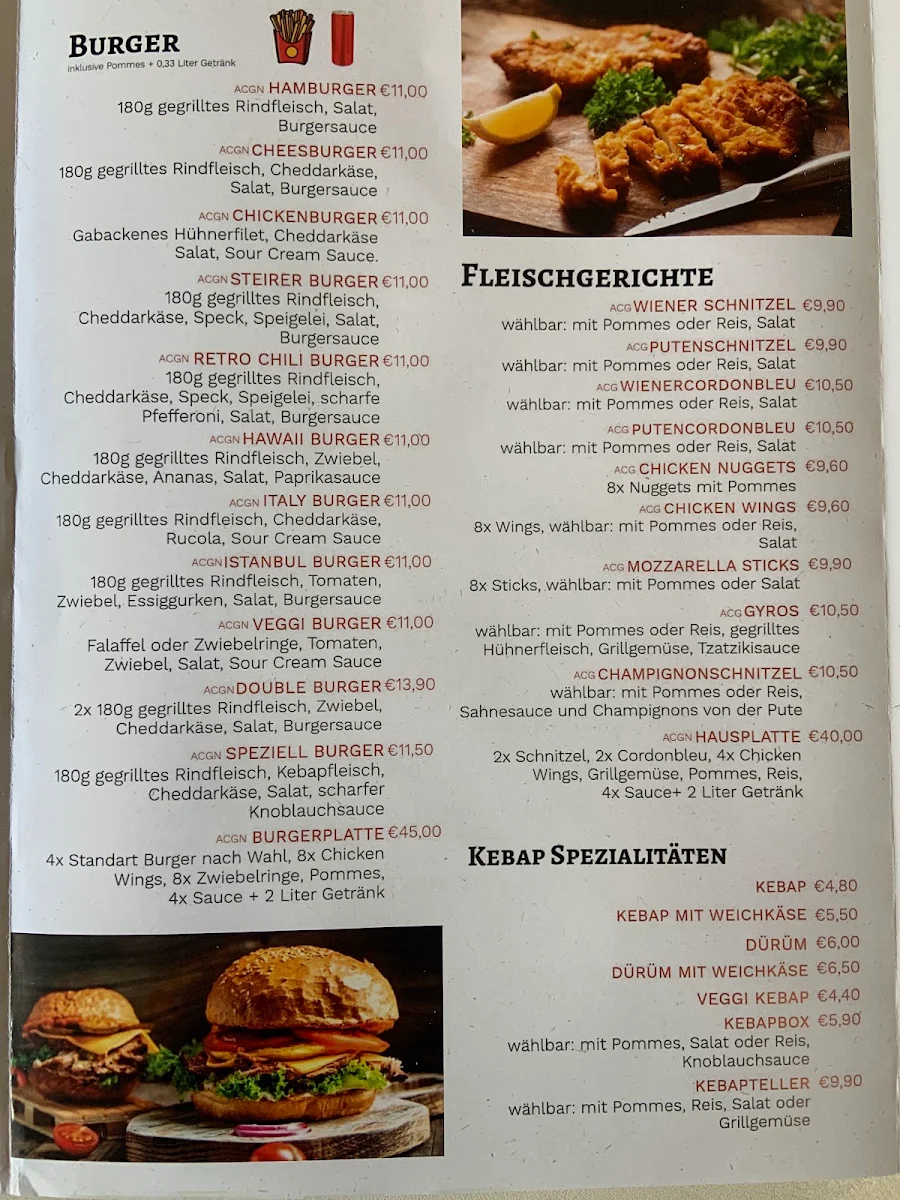 Speisekarte photo 1