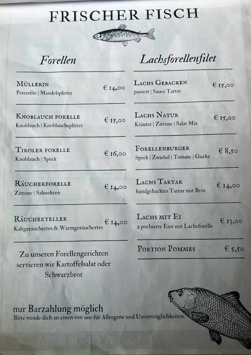 Speisekarte photo 4