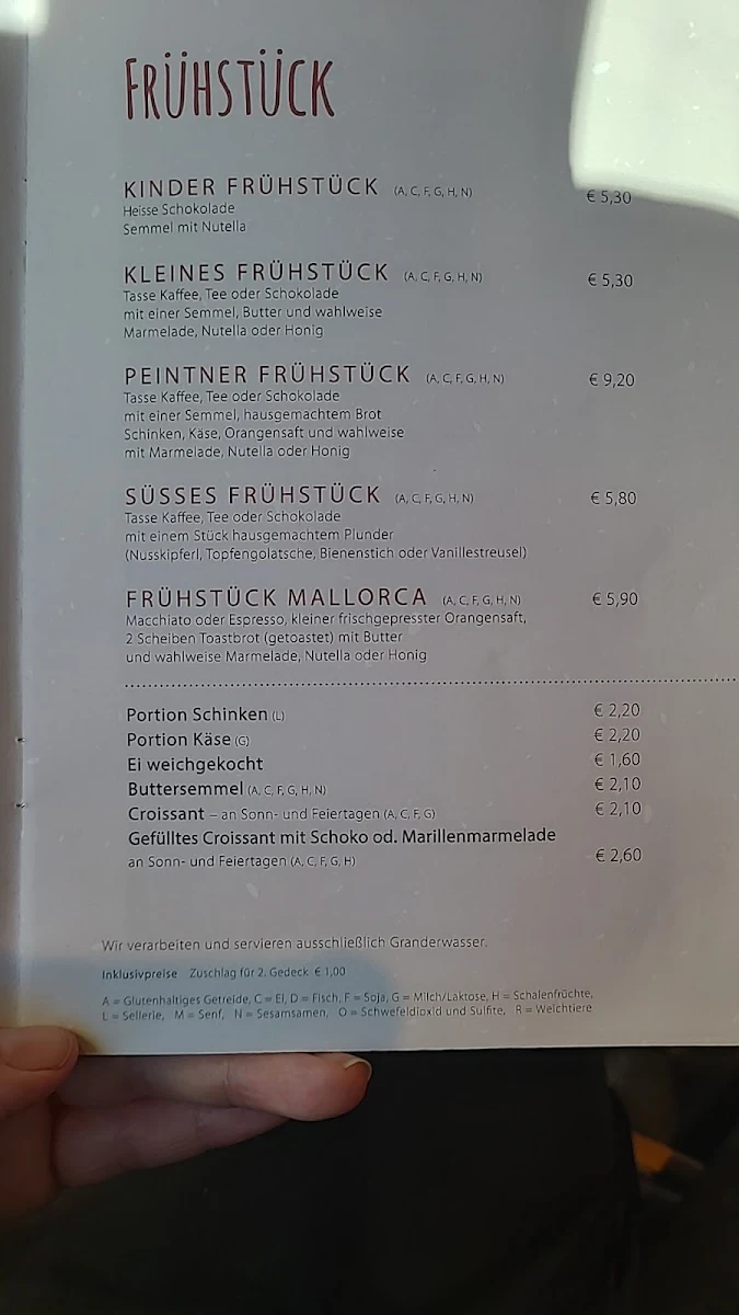 Speisekarte photo 1
