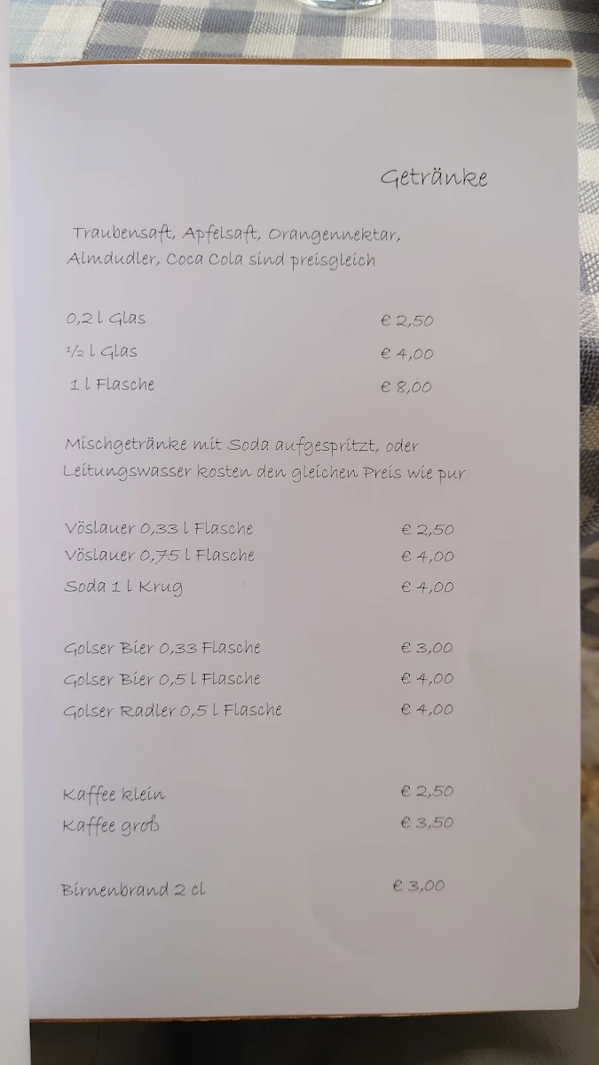 Speisekarte photo 3