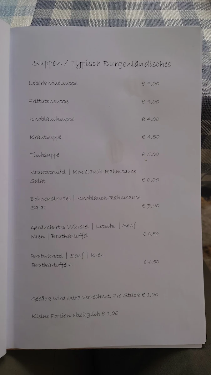 Speisekarte photo 4