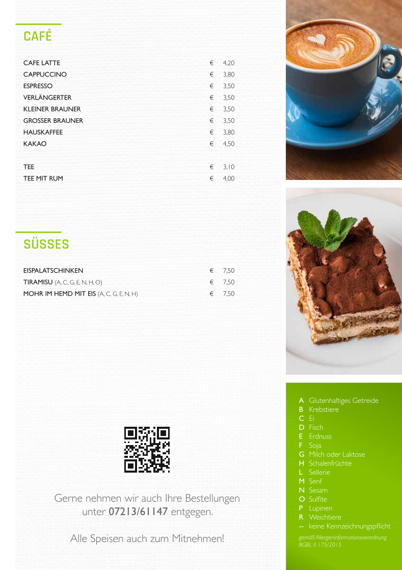 Speisekarte photo 8