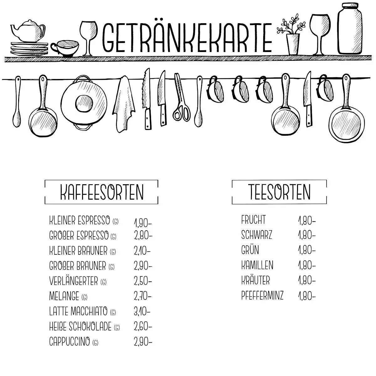 Speisekarte photo 5