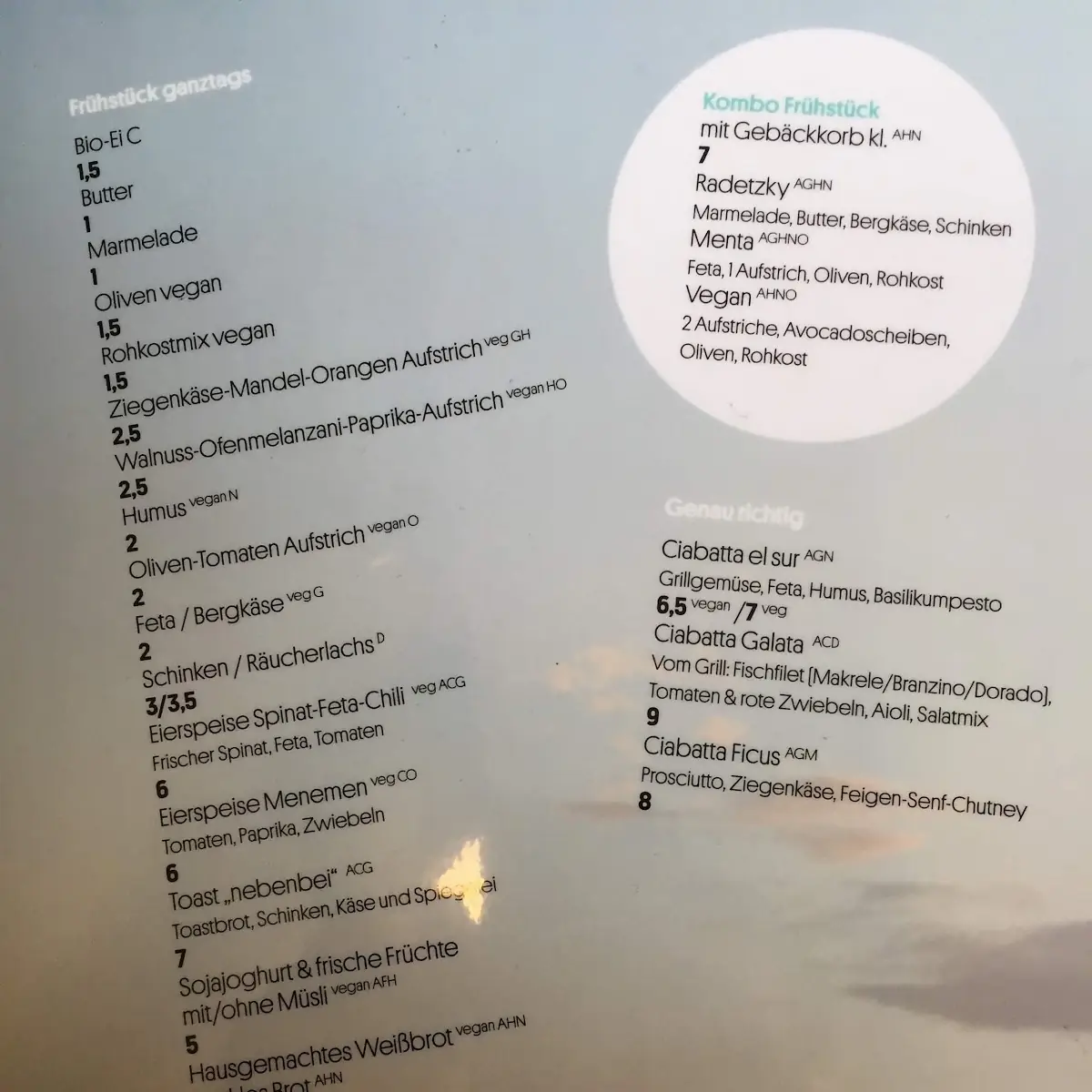 Speisekarte photo 9