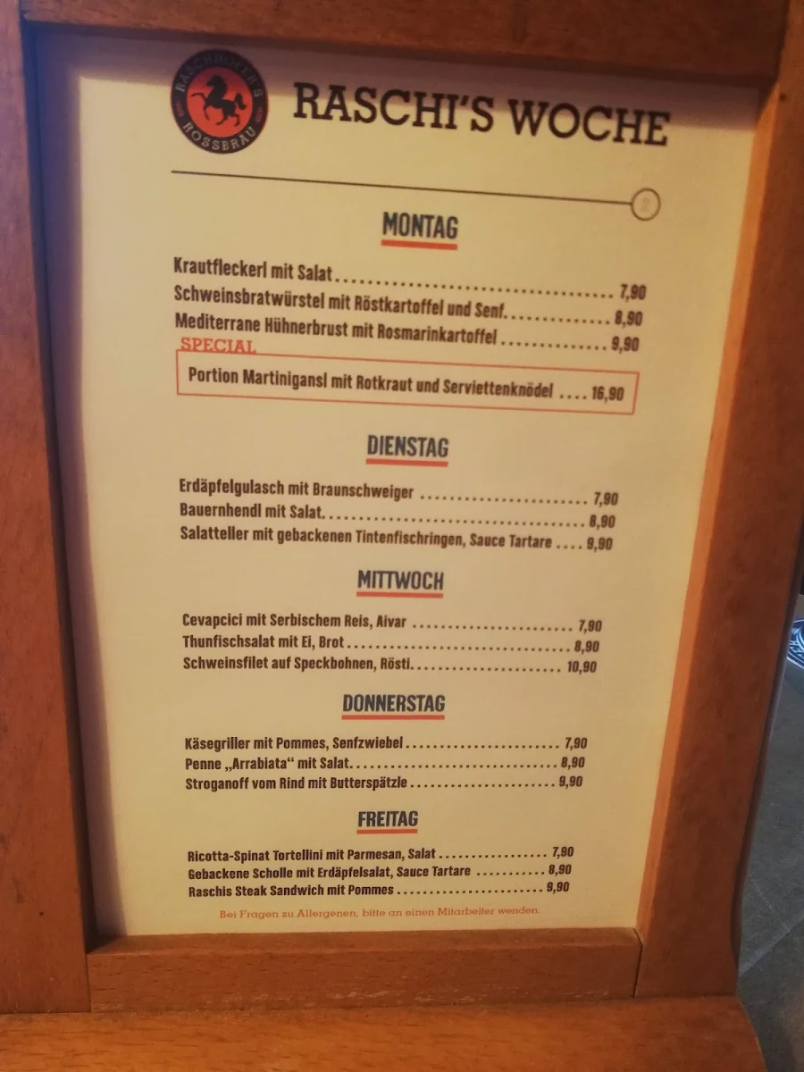 Speisekarte photo 5
