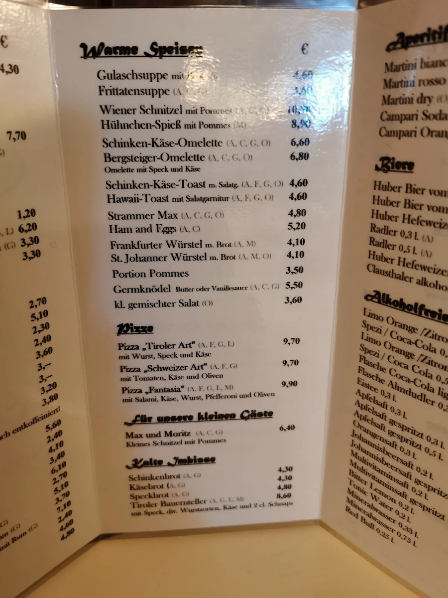 Speisekarte photo 1