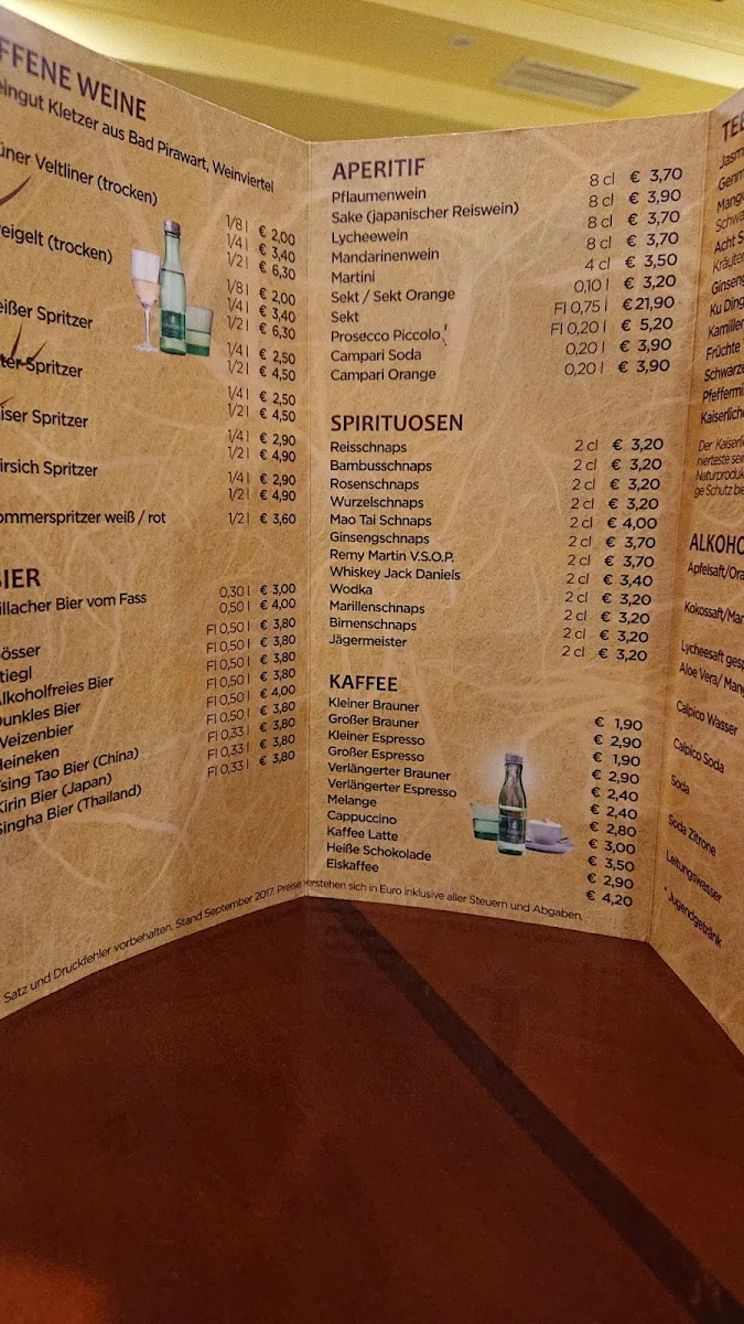 Speisekarte photo 3
