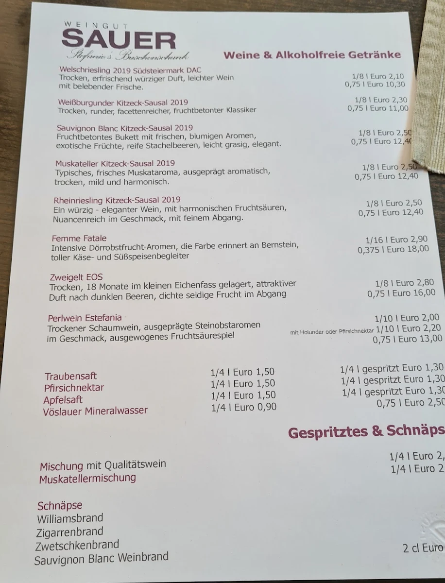 Speisekarte photo 2