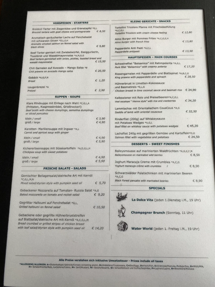 Speisekarte photo 1