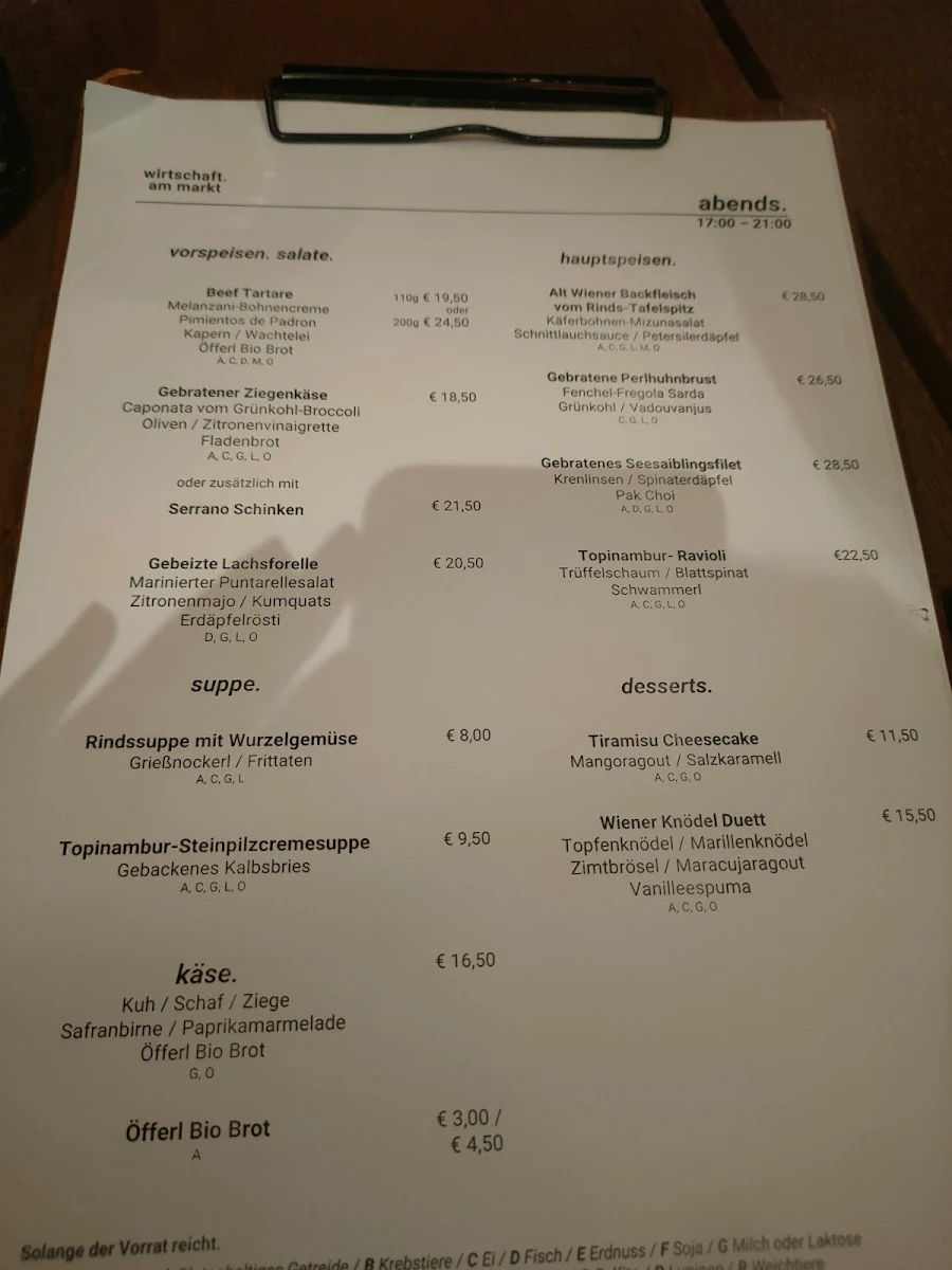 Speisekarte photo 9