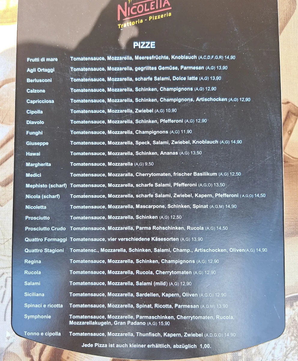 Speisekarte photo 1