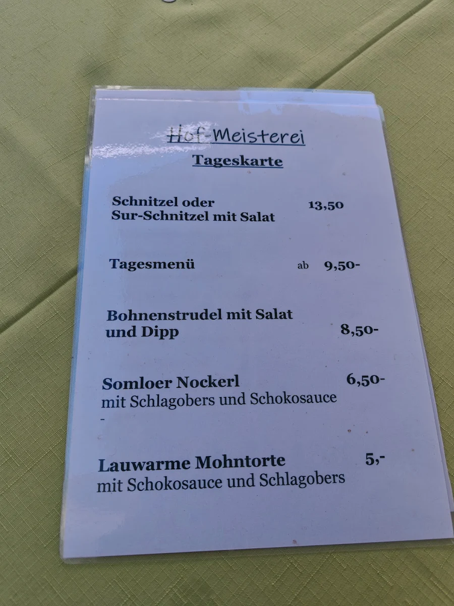 Speisekarte photo 5