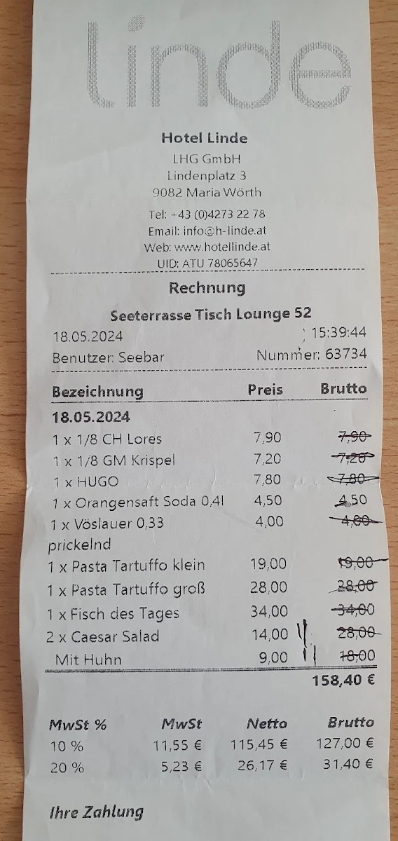 Speisekarte photo 2