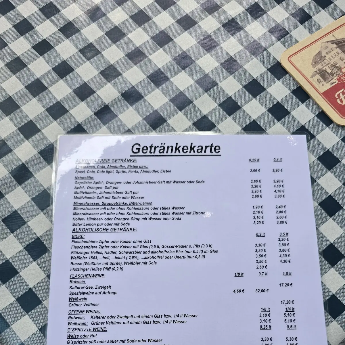 Speisekarte photo 2