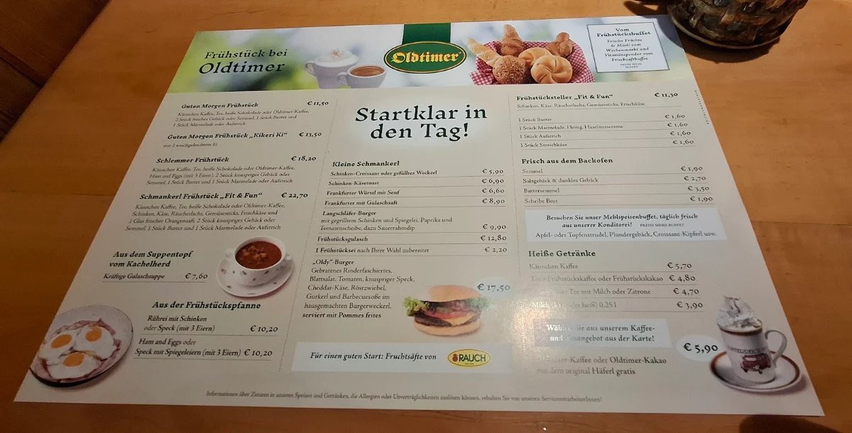 Speisekarte photo 1