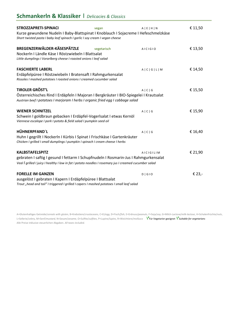 Speisekarte photo 4