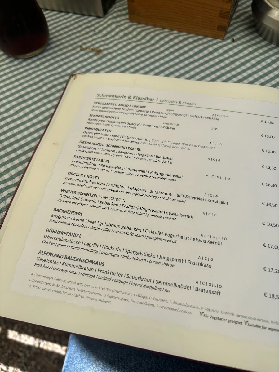 Speisekarte photo 6