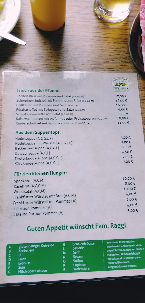 Speisekarte photo 3