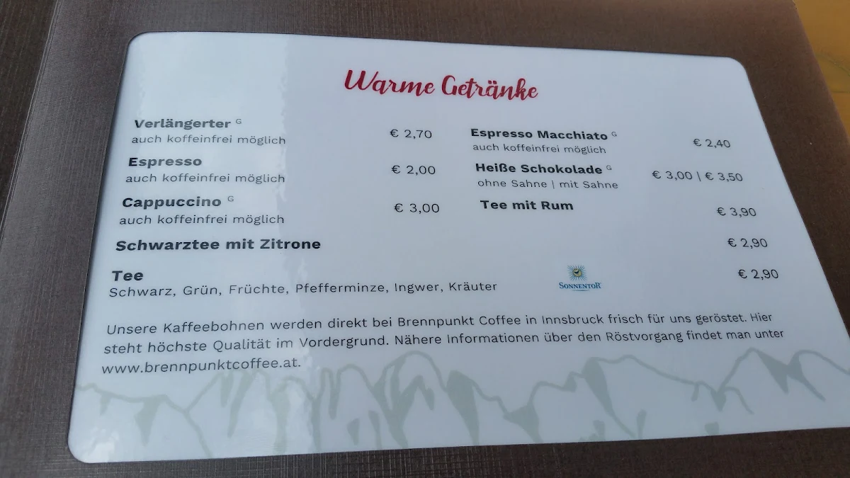 Speisekarte photo 2