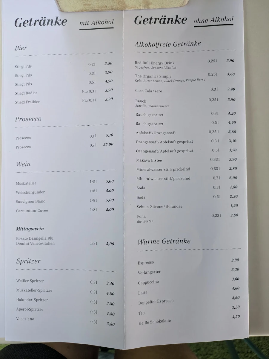 Speisekarte photo 1