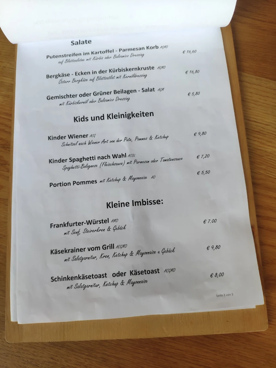 Speisekarte photo 6